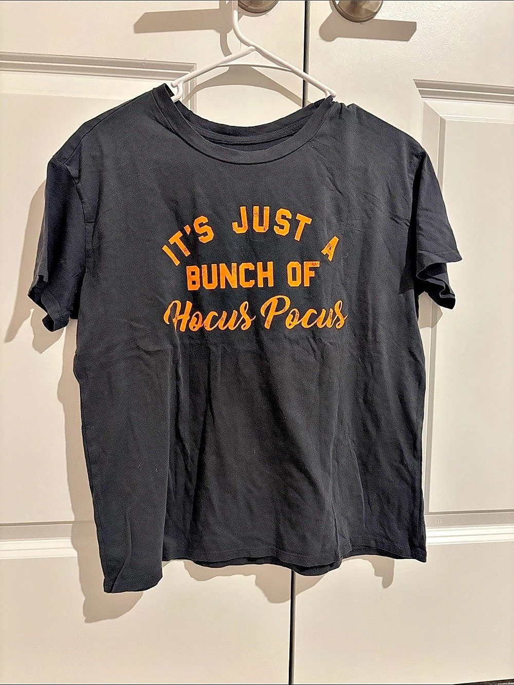 Fifth Sun It's Just a Bunch of Hocus Pocus Graphic T-Shirt Graphic Tee Large